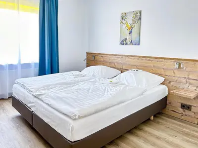 Ein Bett oder Betten in einem Zimmer der Unterkunft Keller Höhe