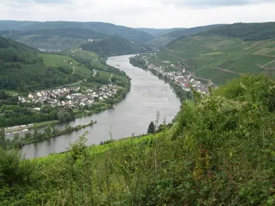 Naturlandschaft in der Nähe des Ferienhauses