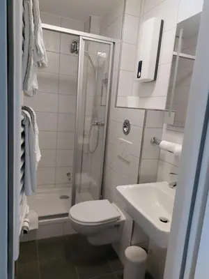 Ein Badezimmer in der Unterkunft Loreley Lounge II