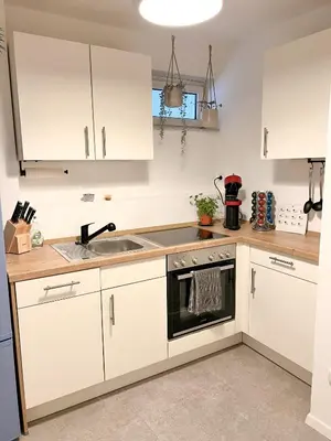 Küche/Küchenzeile in der Unterkunft JUPAS - Premium Apartments Trier