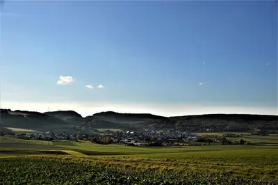 Naturlandschaft in der Nähe des Ferienhauses
