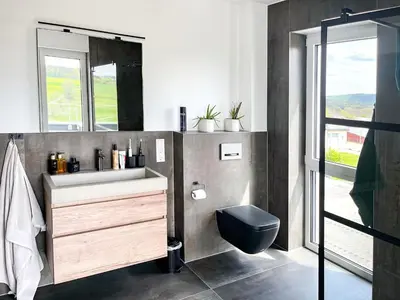 Ein Bett oder Betten in einem Zimmer der Unterkunft The View Suite