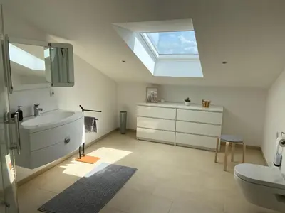 Ein Badezimmer in der Unterkunft Ferienwohnung Burgzauber