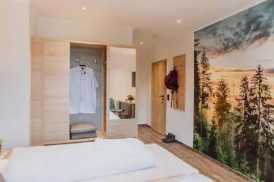 Ein Bett oder Betten in einem Zimmer der Unterkunft Pascals Ruhestube