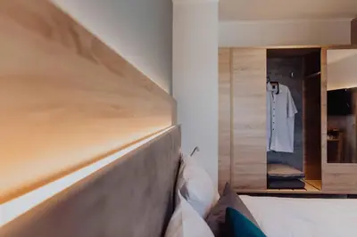 Ein Bett oder Betten in einem Zimmer der Unterkunft Pascals Ruhestube