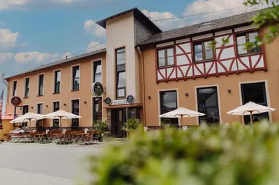 Das Gebäude in dem sich das Hotel befindet