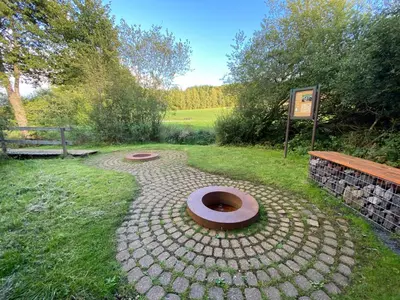 Ein Garten an der Unterkunft B&B RingLodge