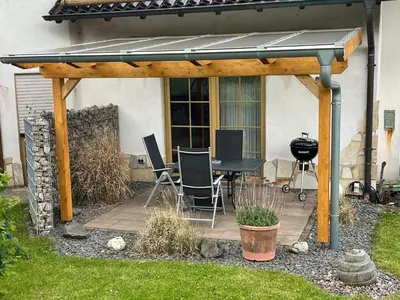 Ein Garten an der Unterkunft Gästehaus Lara