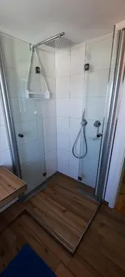 Ein Badezimmer in der Unterkunft 4-Sterne zertifizierte Ferienwohnung Festung zu Ketghe - Nähe Koblenz für Urlaub und Arbeit