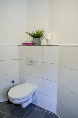 Ein Badezimmer in der Unterkunft Mosel-Apartments-Koblenz