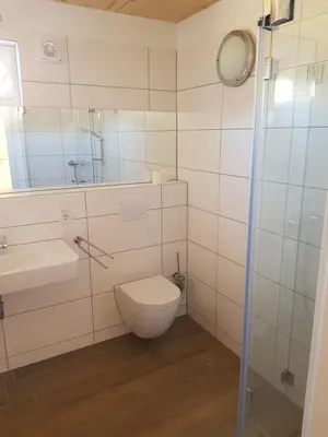 Ein Badezimmer in der Unterkunft Ferienhäuser Prüm