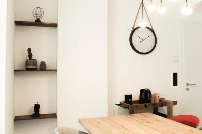 Grundriss der Unterkunft Marvel-Apartment - für Freunde & Familien, stadtnah, Parkplatz, E-Ladestation, Gitterbox für Fahrräder, Fitnessstudio, digitale Gästemappe mit Restaurant- und Unternehmenstipps