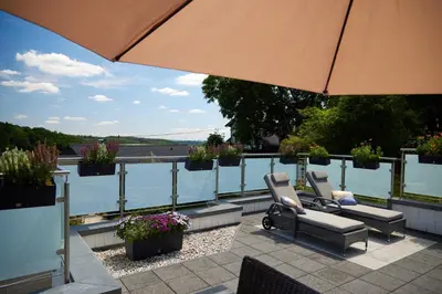Naturlandschaft in der Nähe der Ferienwohnung