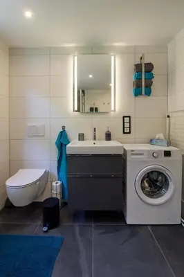 Ein Badezimmer in der Unterkunft Schwarzer Kater Blankenheim