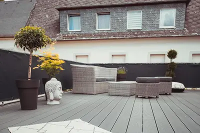 Grundriss der Unterkunft Exklusive Ferienwohnung an der Mosel - Top Ausstattung - Dachterrasse - E-Ladestation - Netflix