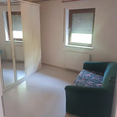 Ein Sitzbereich in der Unterkunft Ferienwohnung - a67931