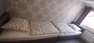 Ein Sitzbereich in der Unterkunft Ferienwohnung Moselterrasse