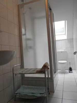 Ein Badezimmer in der Unterkunft Wohnung Feuerberg mit Südbalkon