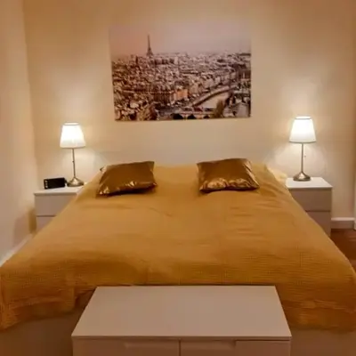Schöne Ferienwohnung mit Balkon und Garten
