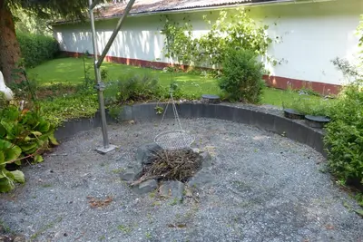 Ein Garten an der Unterkunft Schreiner