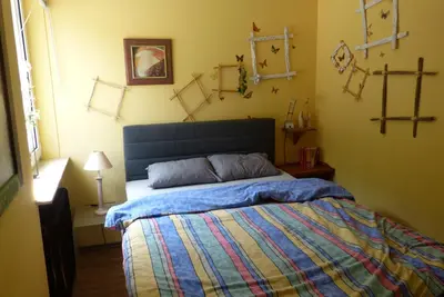 Ein Bett oder Betten in einem Zimmer der Unterkunft Schreiner