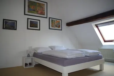 Ein Bett oder Betten in einem Zimmer der Unterkunft Für Liebhaber des Besonderen