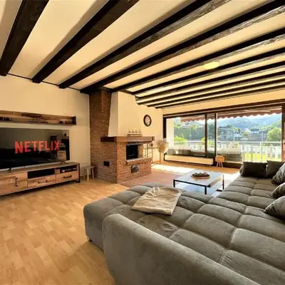 Traumaussicht Moselblick Kamin Balkon Burgblick 65 Zoll TV Waipu Lindenplatz
