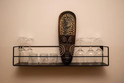 Ein Bett oder Betten in einem Zimmer der Unterkunft Art of living Mosel