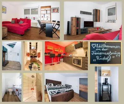 Küche/Küchenzeile in der Unterkunft Enscher Stübchen Ferienwohnung Rudolf