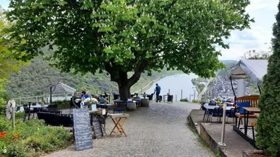 Naturlandschaft in der Nähe des Ferienhauses