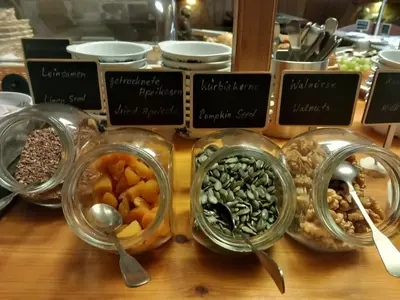 Essen im Hotel oder in der Nähe