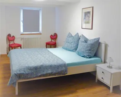 Ein Bett oder Betten in einem Zimmer der Unterkunft Alte Ratsschänke