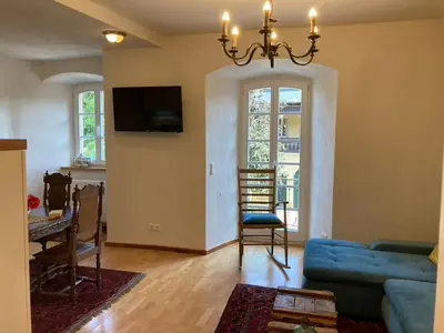 TV/Unterhaltungsangebot in der Unterkunft Schatztruhe - Ferienwohnung