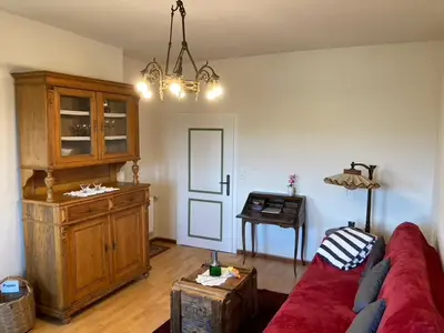 Küche/Küchenzeile in der Unterkunft Tresorzimmer - Studio