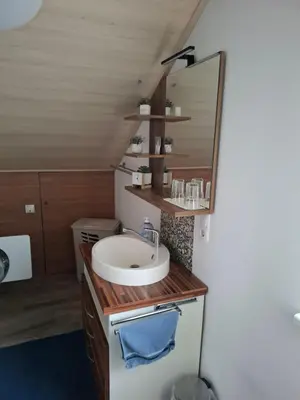 Ein Badezimmer in der Unterkunft Ferienwohnung Sonnenschein