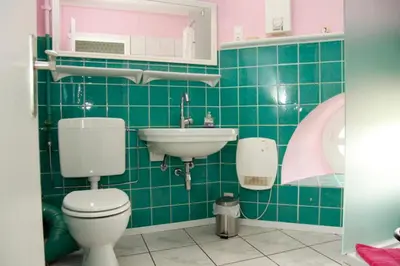 Ein Badezimmer in der Unterkunft Kapelle - Urlaub auf dem Weingut