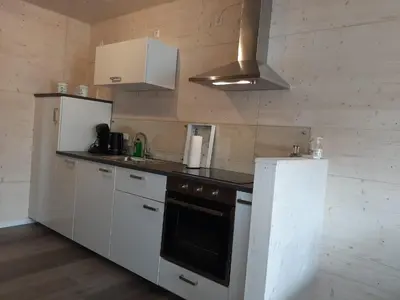 Küche/Küchenzeile in der Unterkunft Hunsrück Chalet
