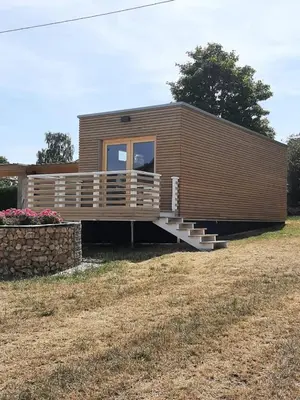 Das Gebäude in dem sich das Chalet befindet