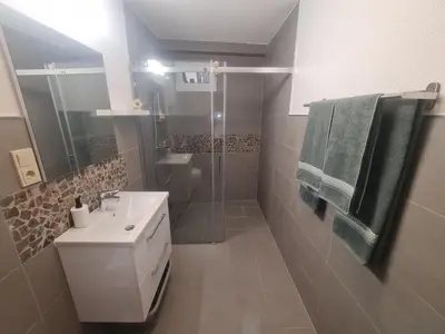Ein Badezimmer in der Unterkunft Paula Haus Trier