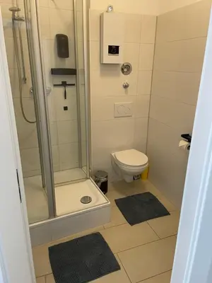 Ein Badezimmer in der Unterkunft Schönes Appartment im Zentrum von Koblenz II