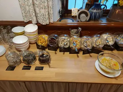 Essen im Hotel oder in der Nähe