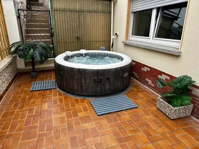 Grundriss der Unterkunft Chill Out Area, Sauna & Wirlpool, grandiose Aussicht, Smart TV, große Terasse, Zentrum nah