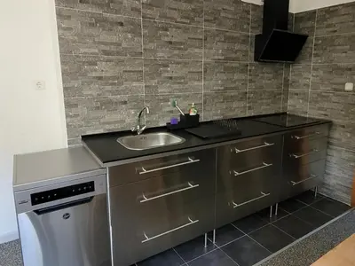 Küche/Küchenzeile in der Unterkunft Ferienhaus im Moseltal