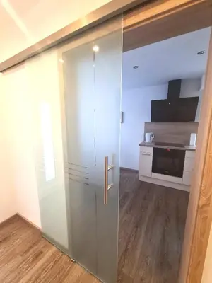 Küche/Küchenzeile in der Unterkunft Ferienwohnung Zilliken
