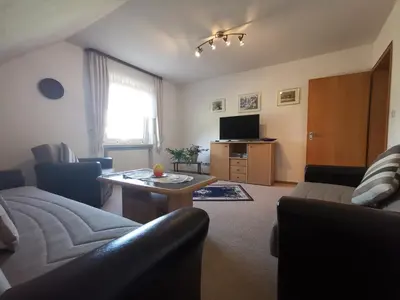 TV/Unterhaltungsangebot in der Unterkunft Ferienwohnung Schellen Mehren - KEINE Monteurwohnung!