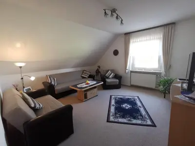 TV/Unterhaltungsangebot in der Unterkunft Ferienwohnung Schellen Mehren - KEINE Monteurwohnung!