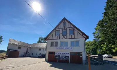 Das Gebäude in dem sich das Bed & Breakfast befindet
