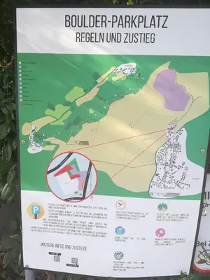 Grundriss der Unterkunft Wolfsschlucht