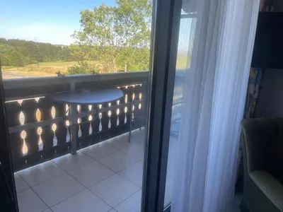 Ein Balkon oder eine Terrasse in der Unterkunft Gasthaus Hubertus