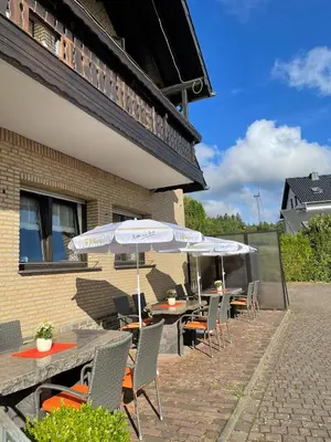 Das Gebäude in dem sich das Hotel befindet
